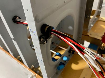 Boeing angle nutplate installed.