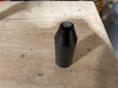 The backriveting block.