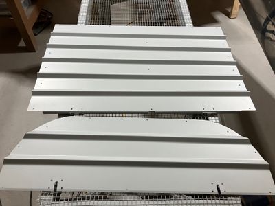 Baggage bulkheads assembled