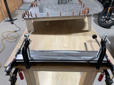The bending brake.
