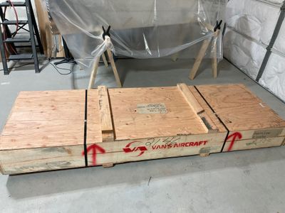 The crate.