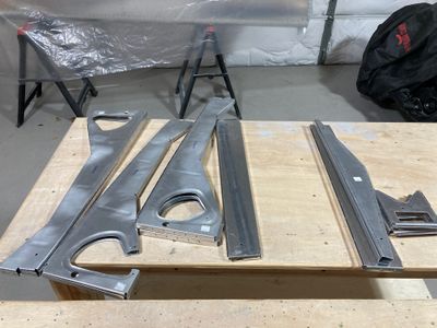 Deburring the center section parts