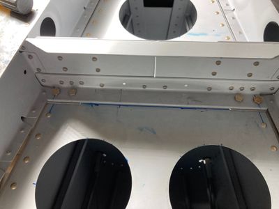 Drilled two more holes.
