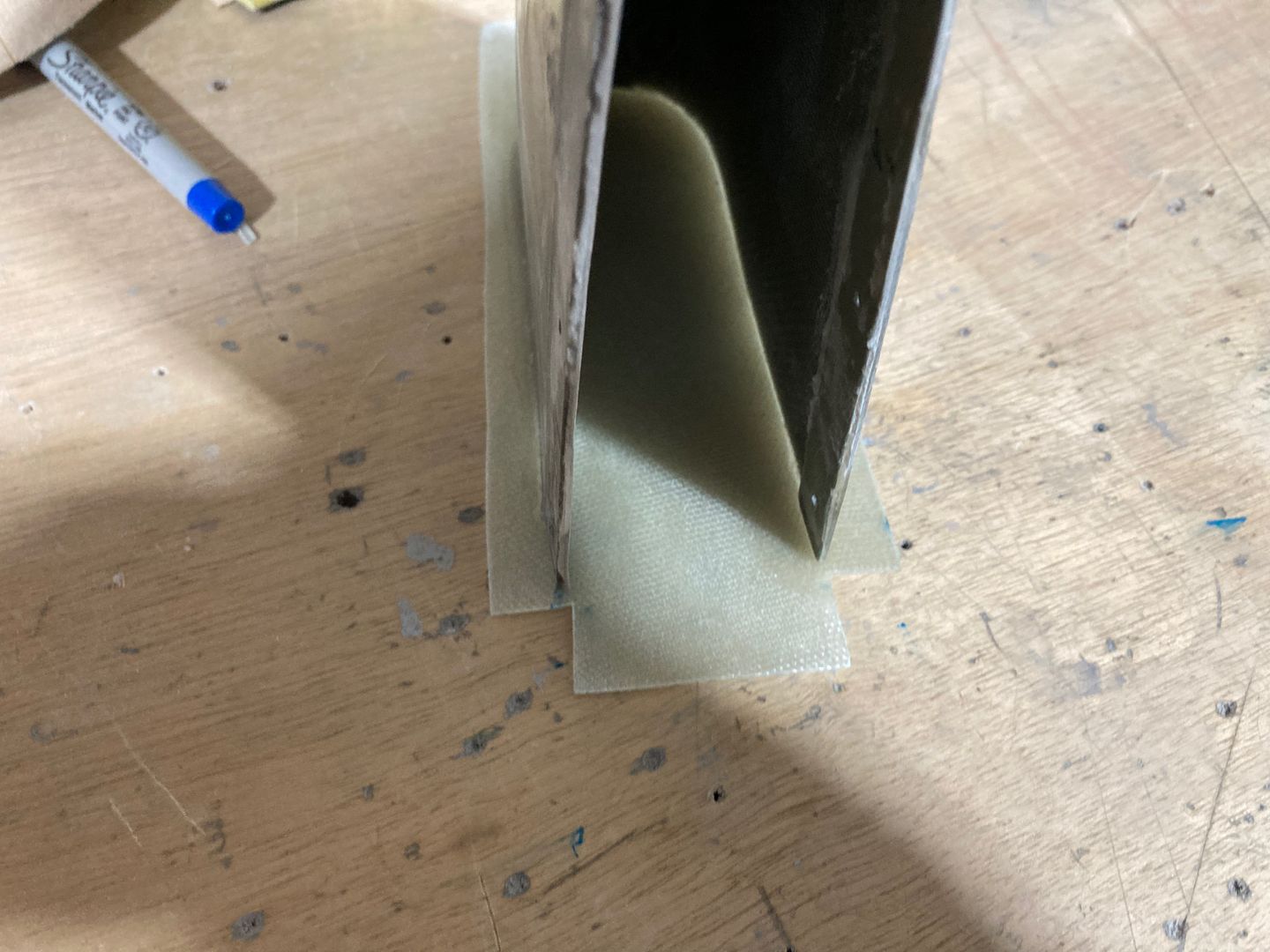 End cap glued with CA.