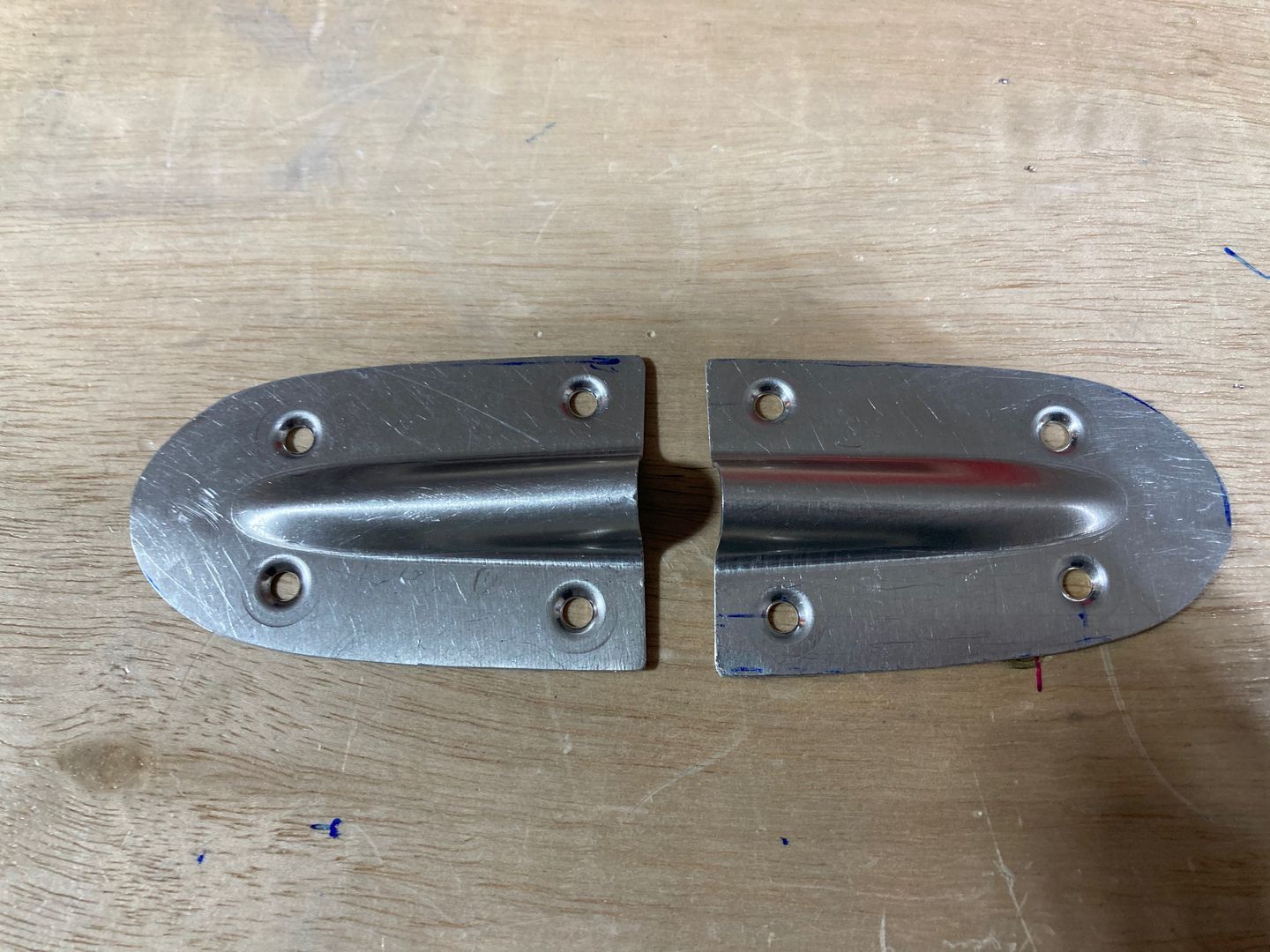 Rudder cable fairings trimmed.