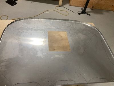 The firewall deburred.