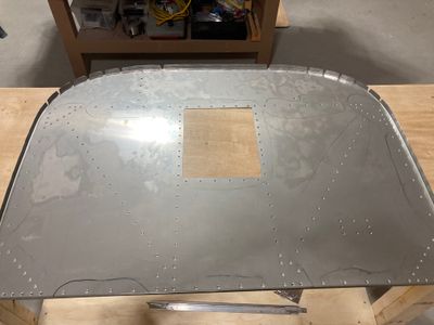 The firewall sheet is dimpled.