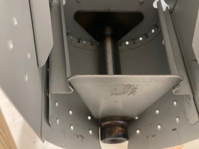 Fitting the tailwheel spring mount