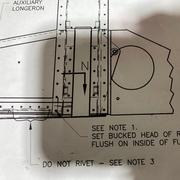 The note about bucked head being flush.