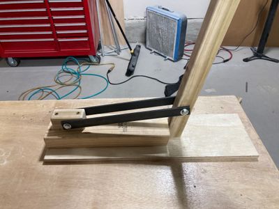 Tool to straighten flanges.