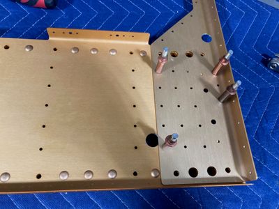 Electrical hole overlaps with another part!