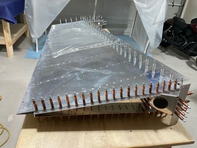 Continuing the rudder build