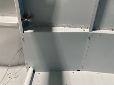 Installed the F-749 side covers.