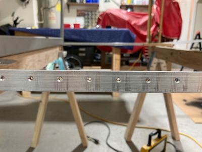 Countersinking the longerons