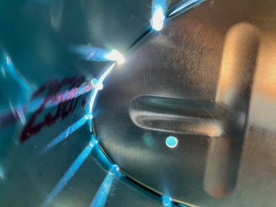 Continuing deburring the ribs