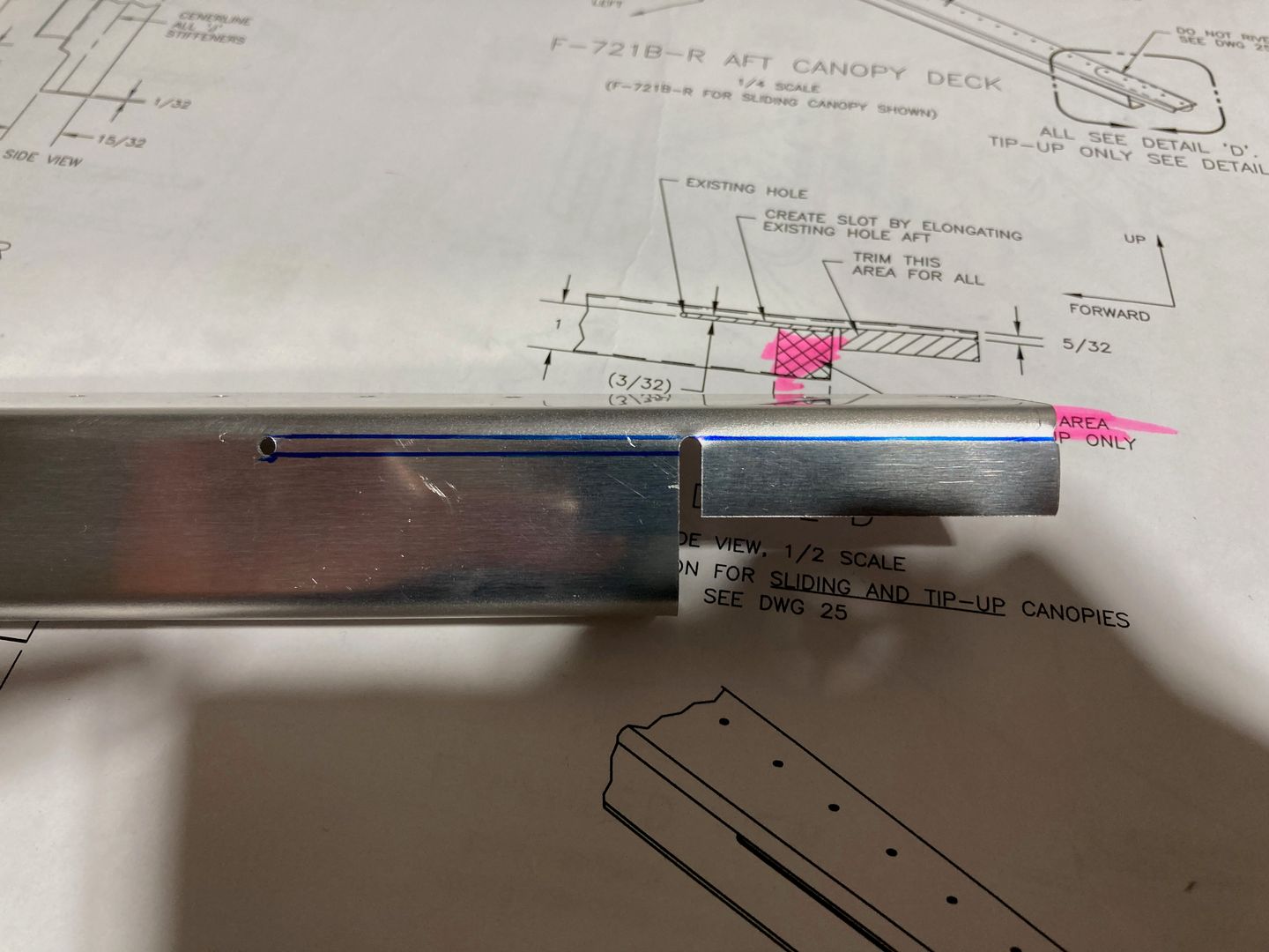 Part marked.