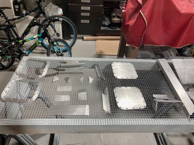 Cleaned parts.