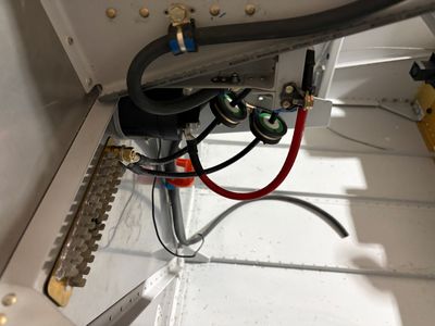 Ground wires and hall effect sensors