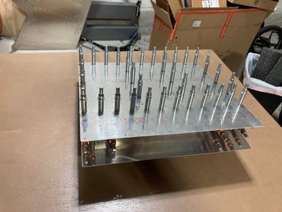 Practice kit all drilled and assembled with clecos