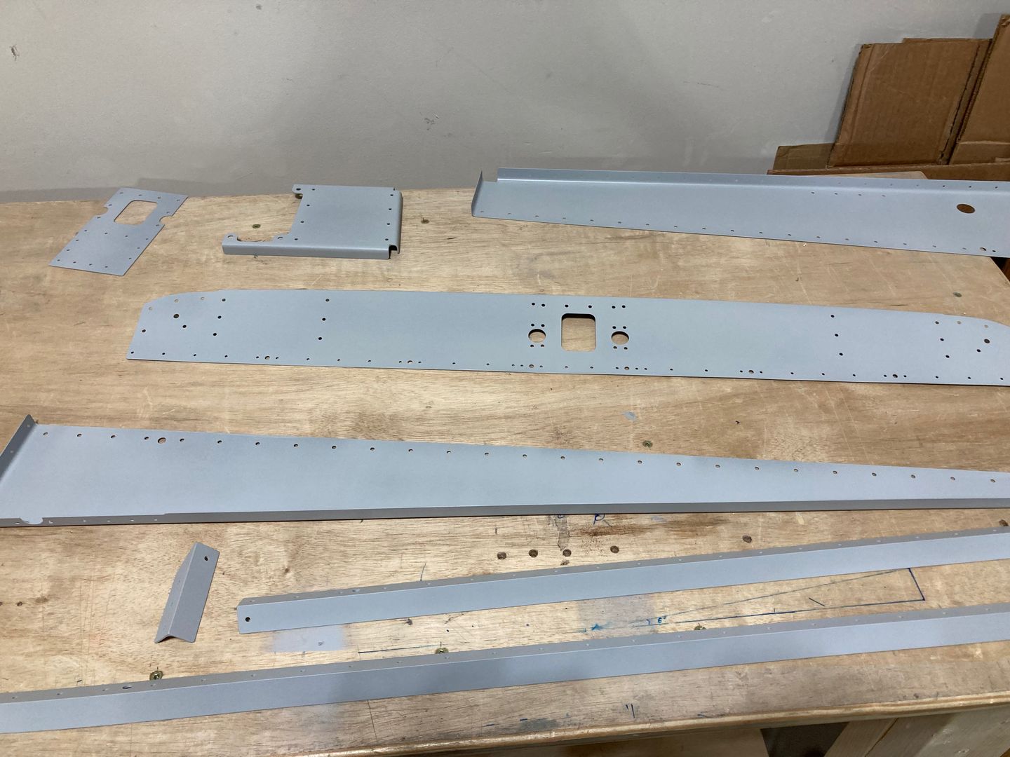 Some of the primed parts.