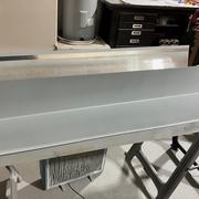 Aileron skins primed