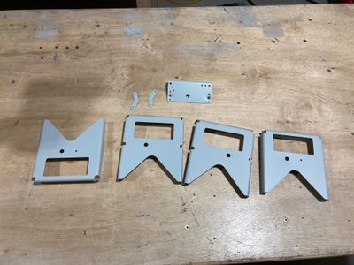 Primed the brackets.