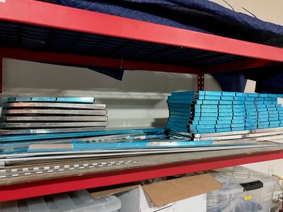 Replacement wing ribs on the shelf.
