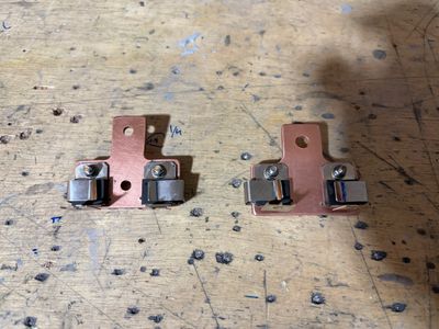 Fabricating spring clip and installing Power Relay Modules