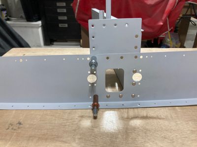 Riveting F706 together.