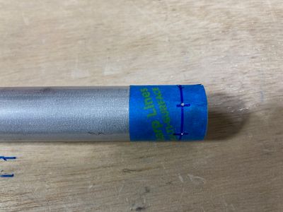 The second elevator pushrod.