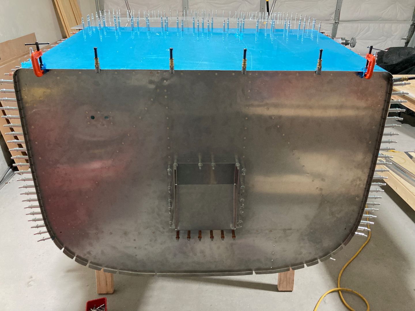 The sides are drilled.