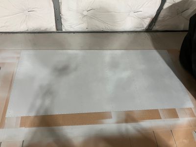 Riveting the top skins