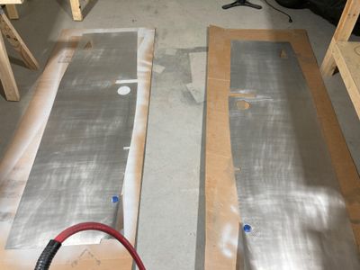 The skins are scuffed.