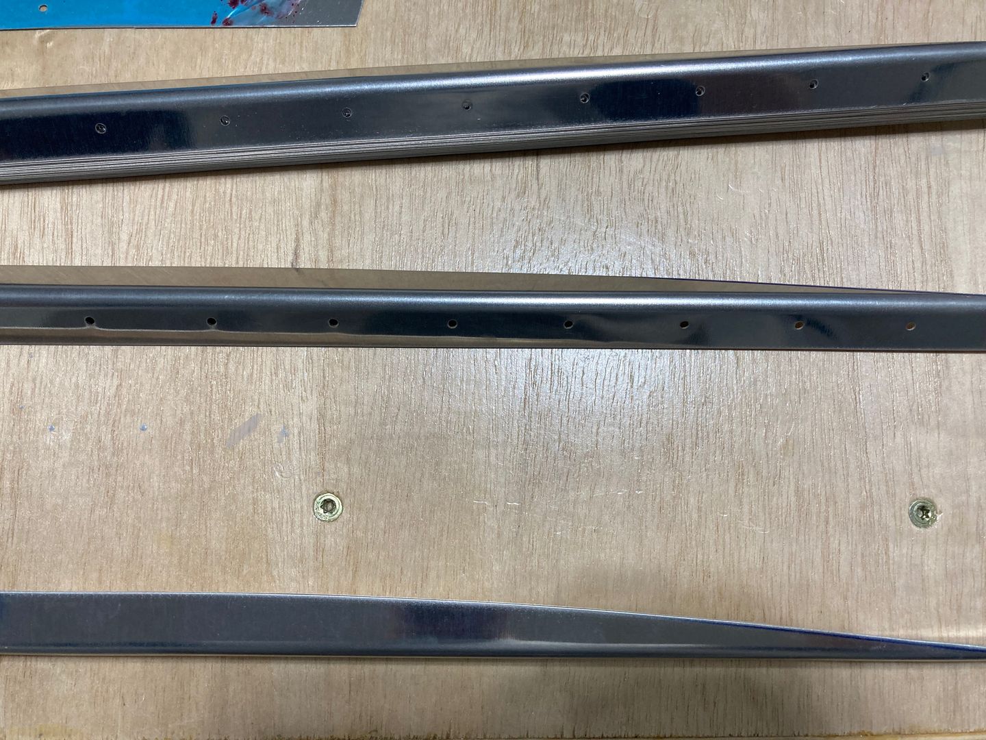 Smoothed stiffeners.