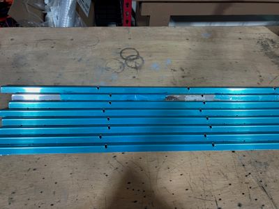 The stiffeners as supplied.