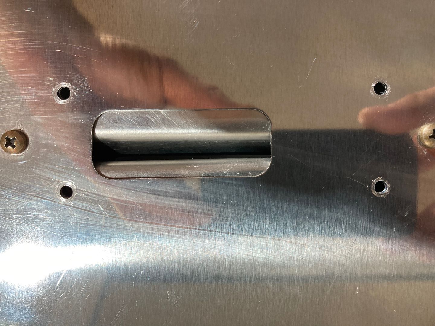 The new holes.