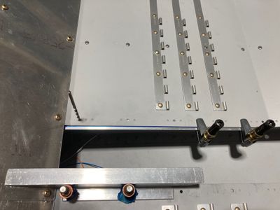 Transferring the holes.