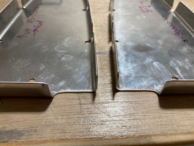 Trimmed HS-00006 flanges as per instructions.