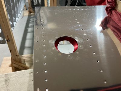 The fuel flange.