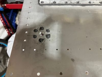 The fuel drain.