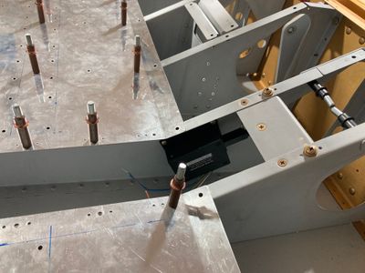 The aileron trim.