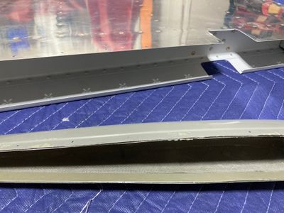 The backing plates glued.