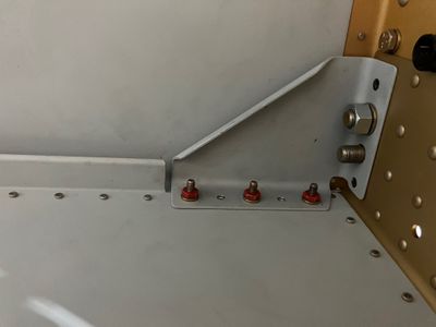 The holes are drilled.