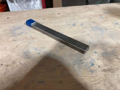 Custom made bucking bar.