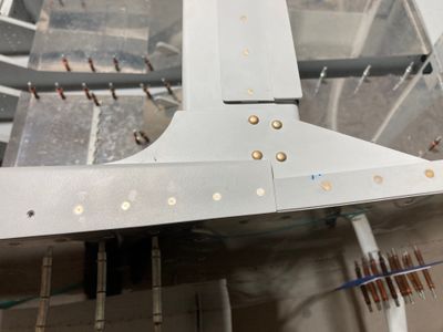 Canopy decks are partially riveted.