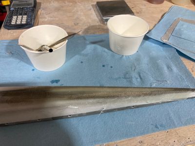 Unexpected crack in the rudder fairing