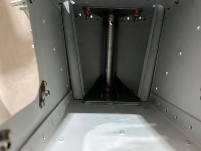 The final fit with the shims.