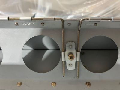 Holder for the flap pins.