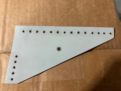 The whole gusset is removed.