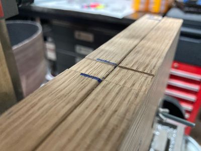 Machined the indents.